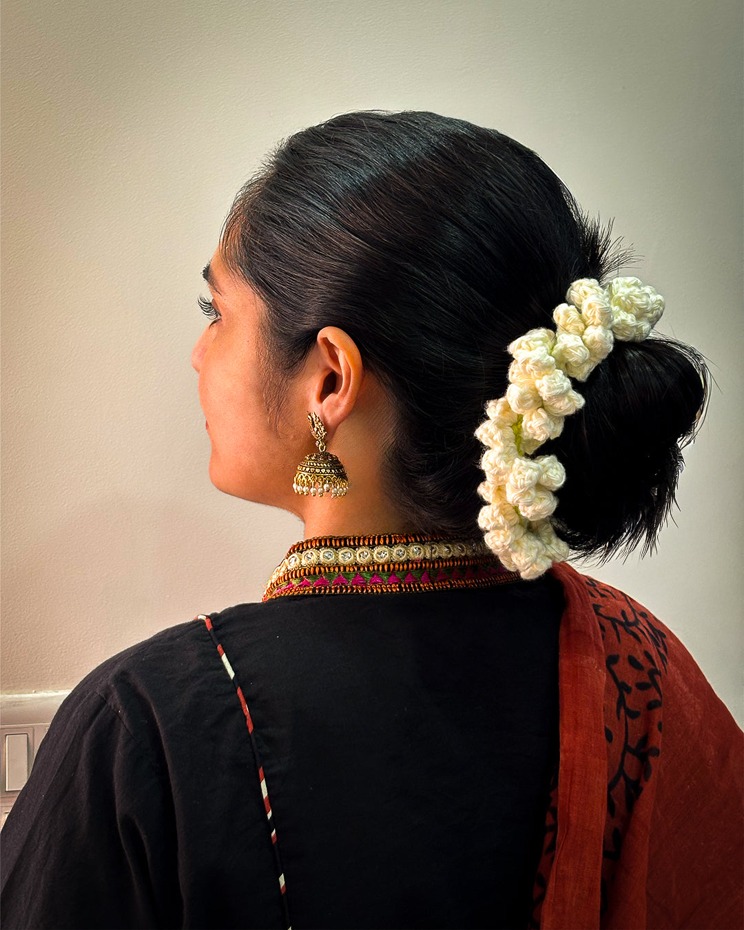 Traditional Gajra in Crochet