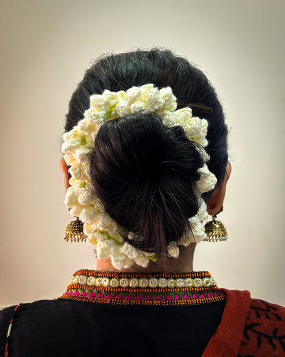 Traditional Gajra in Crochet