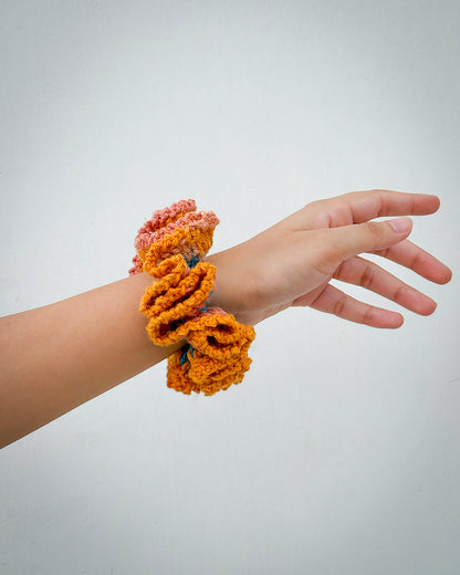 Max Crochet Scrunchie | Cotton Hair Accessory