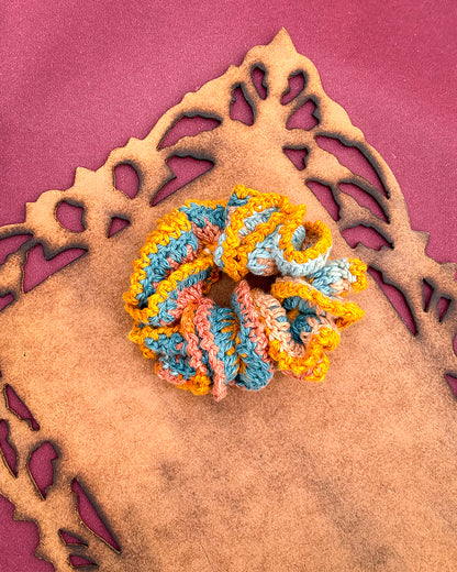 Max Crochet Scrunchie | Cotton Hair Accessory